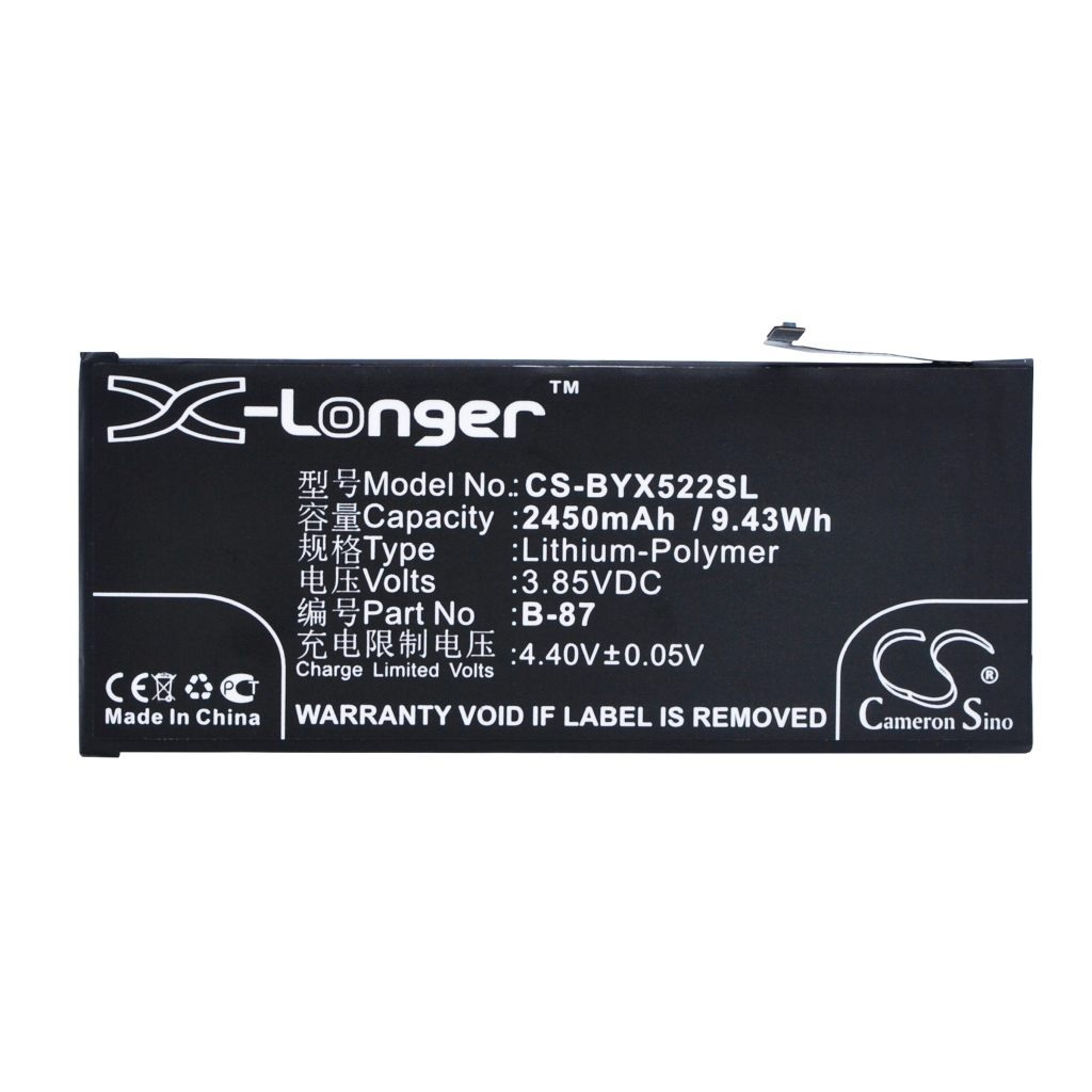 Mobiltelefonbatteri BBK CS-BYX522SL