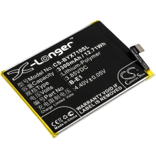 Kompatibel batteriudskiftning til BBK B-E1,BK-B-E1