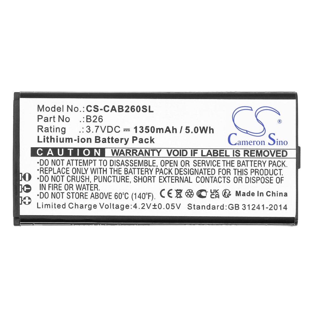 Mobiltelefonbatteri CAT CS-CAB260SL