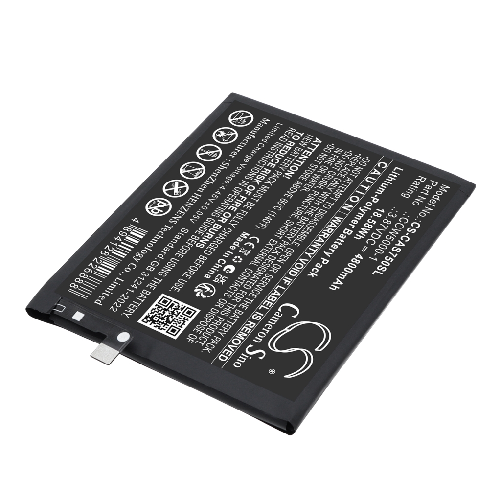 Batteri kompatibel med CAT Caterpillar CS-CAS750SL