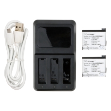 Kompatibel erstatning for GoPro 335-06532-000,AHDBT-401