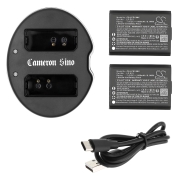 CS-CB011<br />Batterier til  erstatter batteri LC-E10C