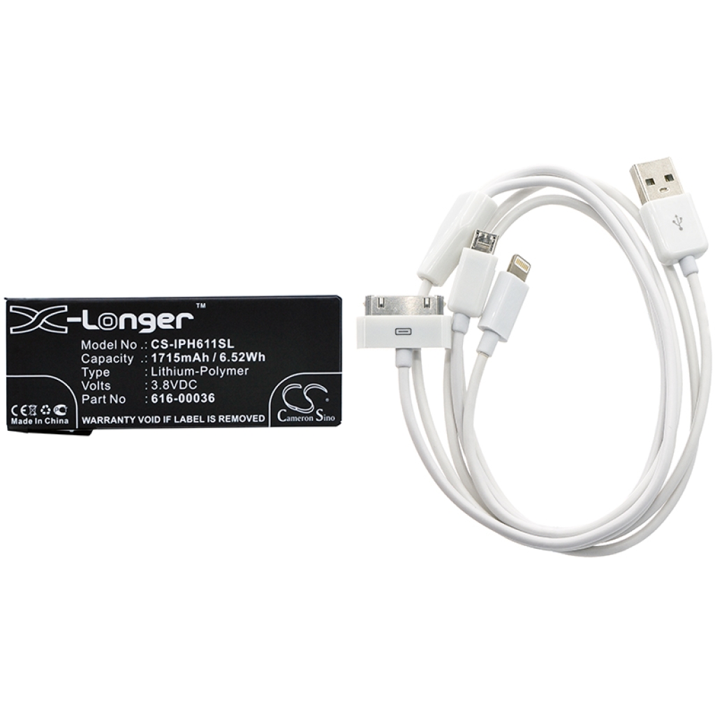 Mobiltelefonbatteri Apple CS-CB054