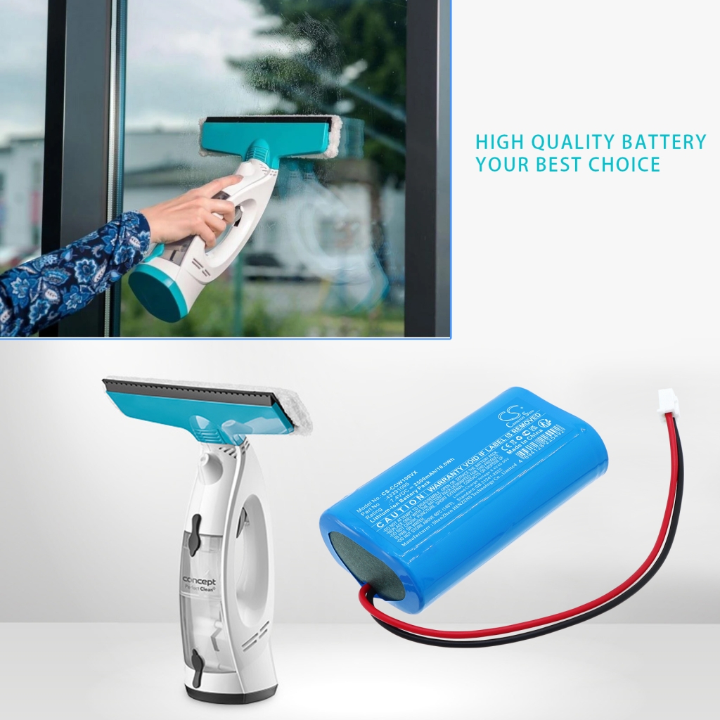 Støvsugerbatteri Concept CS-CCW100VX