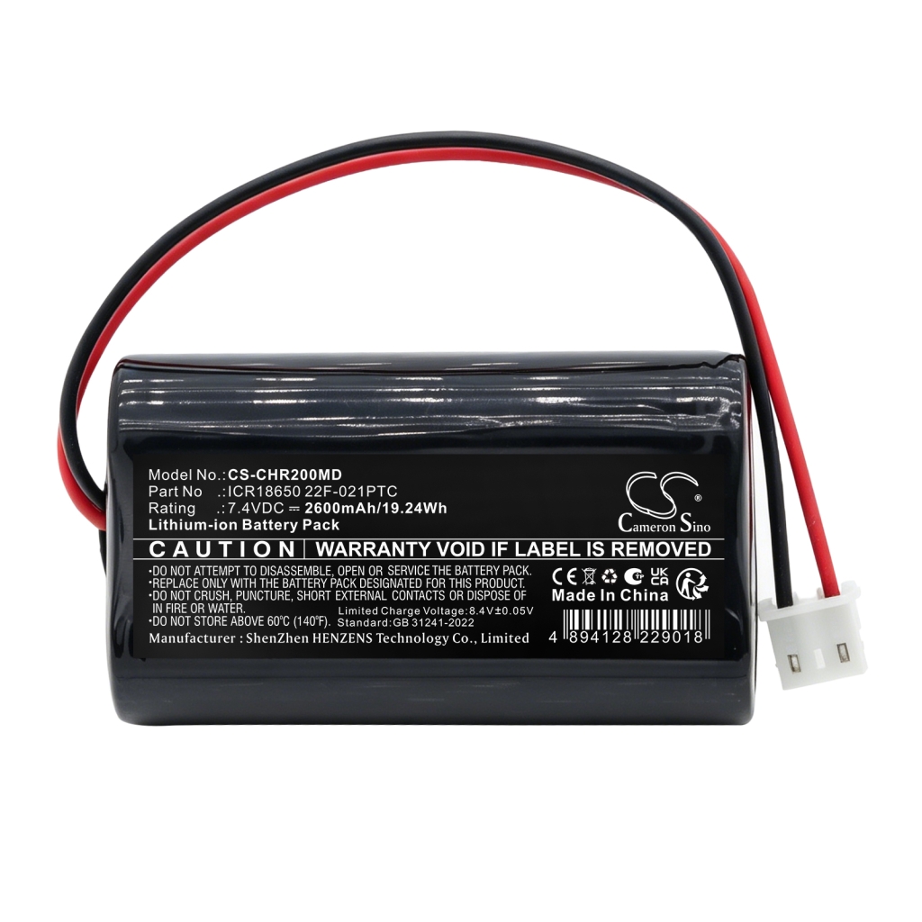 Cameron Sino CS-CHR200MD 7,4V 2600mAh Li-ion batteri til patientmonitor