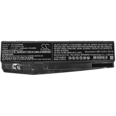 Compatible battery replacement for CLEVO 6-87-N850S-4U41,6-87-N850S-6E7,6-87-N850S-6E71,6-87-N850S-6U7,6-87-N850S-6U71...
