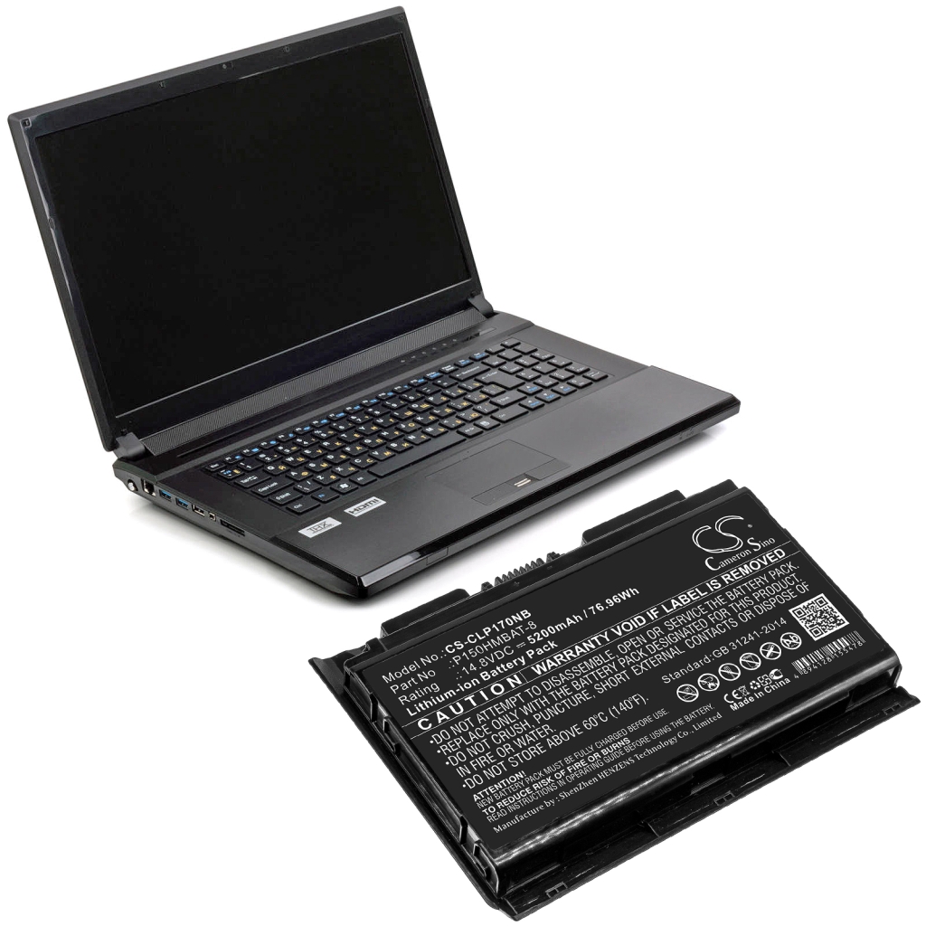 Notebook battery CLEVO CS-CLP170NB