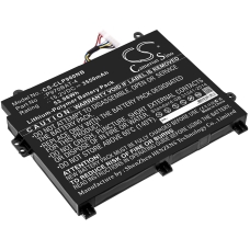 Kompatibel batteriudskiftning til Sager P970BAT-4
