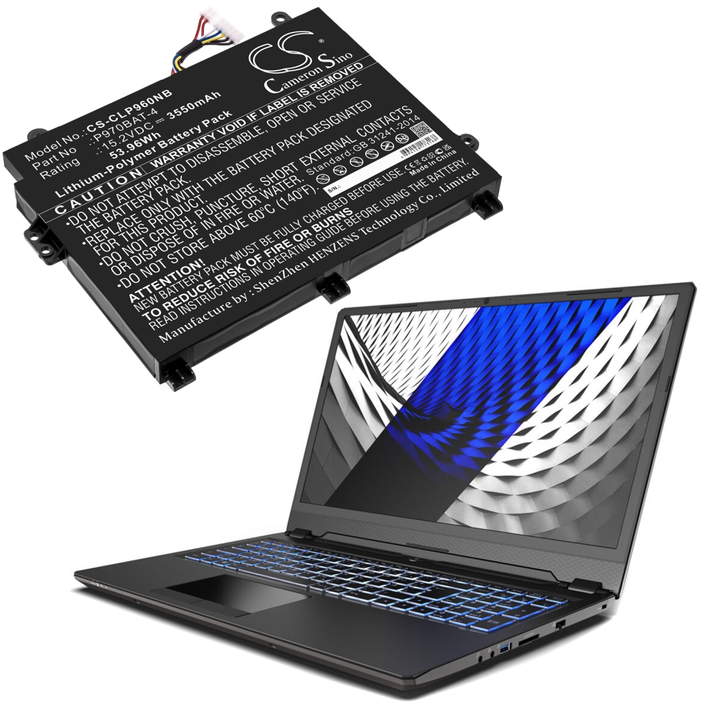 Notebook battery Mifcom CS-CLP960NB