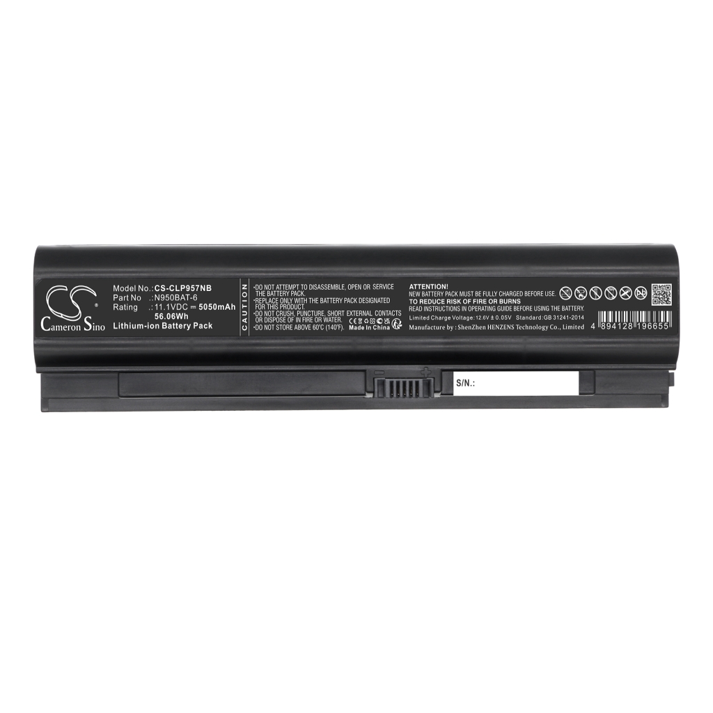 Notebook battery HASEE CS-CLP957NB