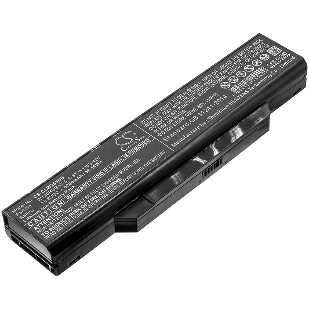 Notebookbatteri CLEVO CS-CLW255NB
