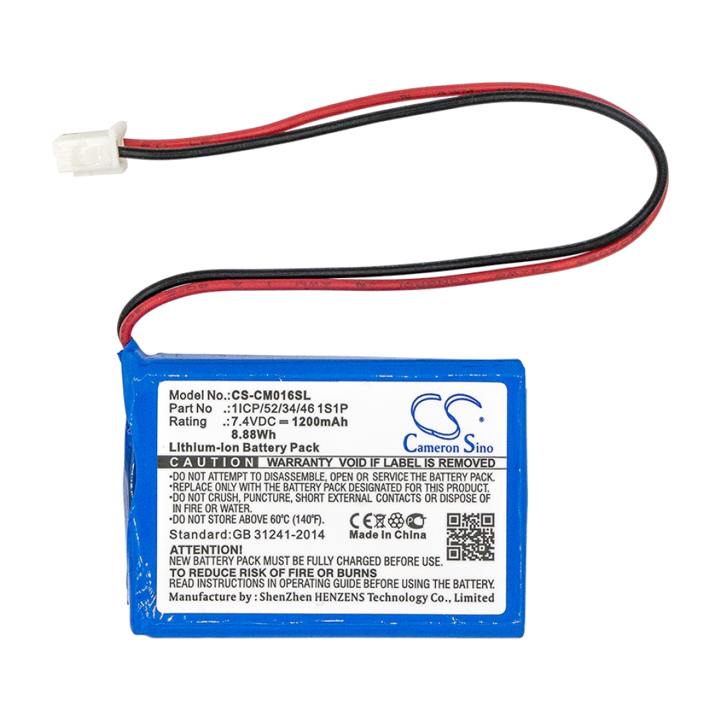 Tilpassede batteripakker  CS-CM016SL