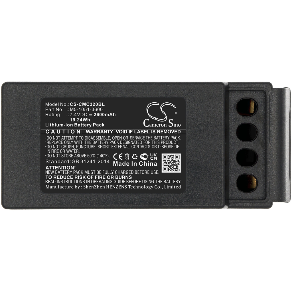 Industribatteri Cavotec CS-CMC320BL