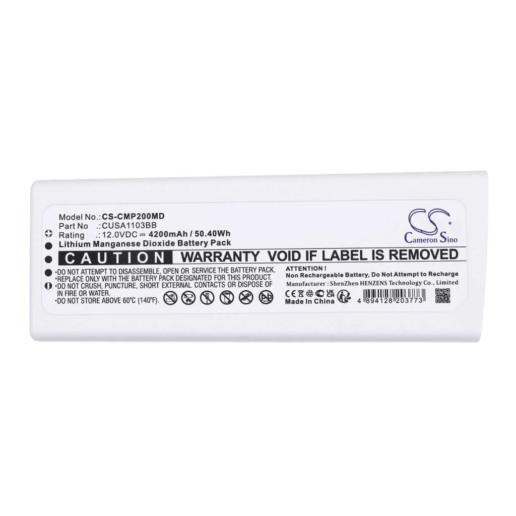 Batteri kompatibel med Cu medical CS-CMP200MD