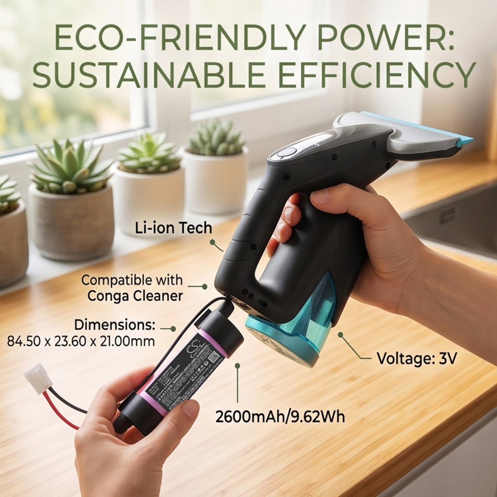 Batteri kompatibel med Cecotec CS-CNP001VX