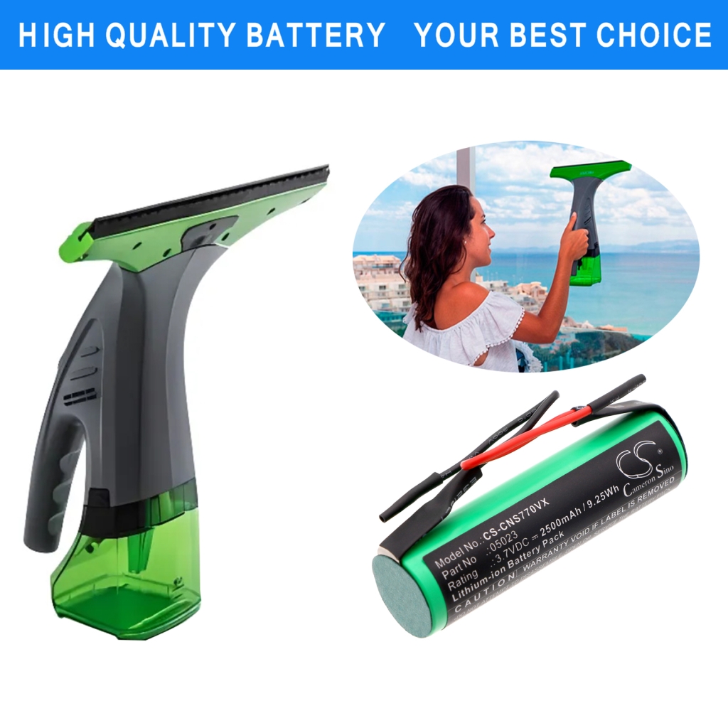 Compatible battery replacement for Cecotec 