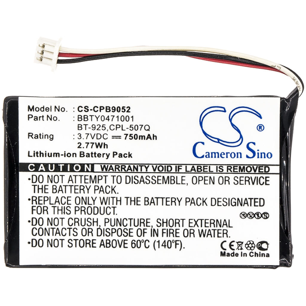 Uniden Batteri til trådløs telefon CS-CPB9052
