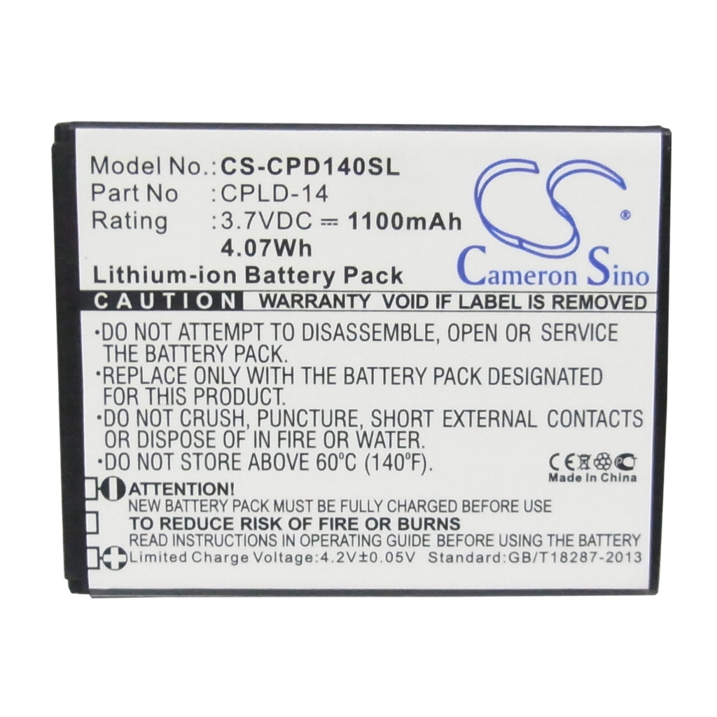 Mobiltelefonbatteri Coolpad CS-CPD140SL