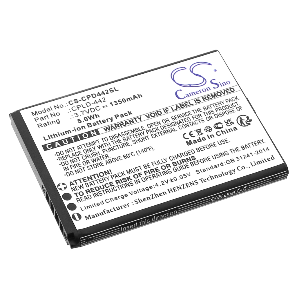 Mobiltelefonbatteri Coolpad CS-CPD442SL