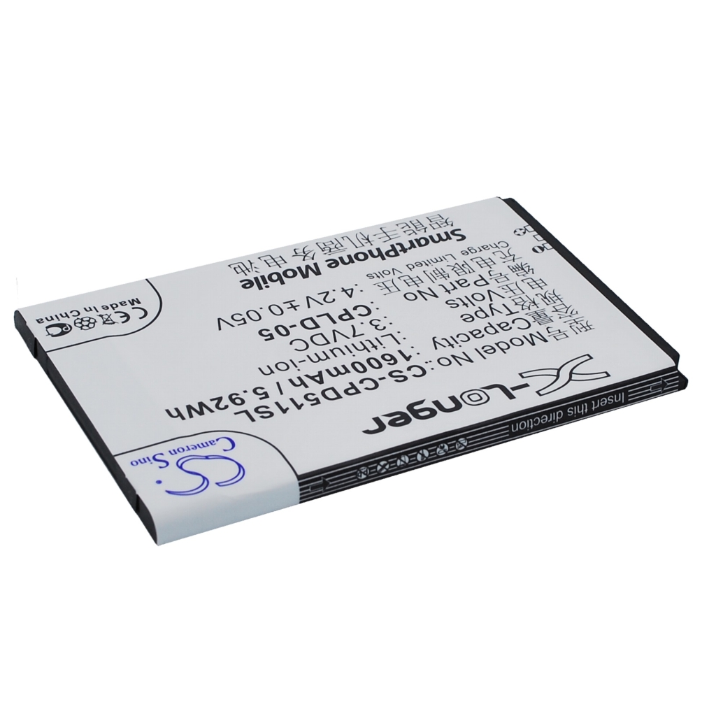 Batteri kompatibel med Coolpad CS-CPD511SL