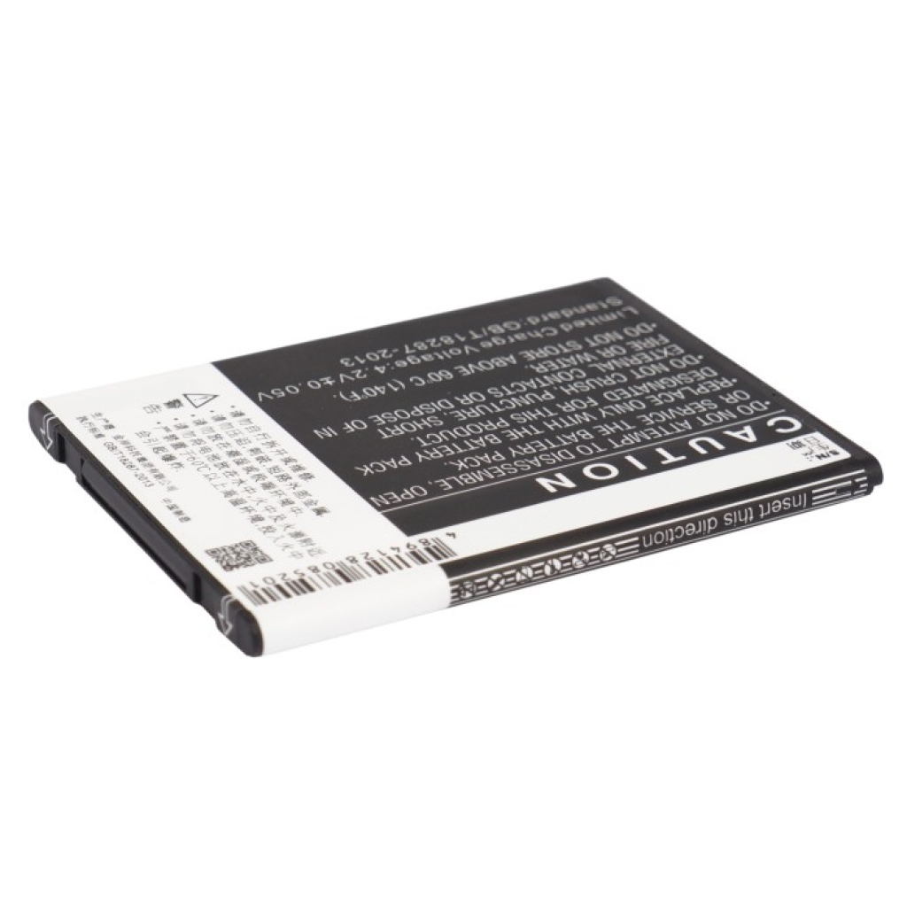 Cameron Sino CS-CPD585XL batteri, advarselsside med stregkode