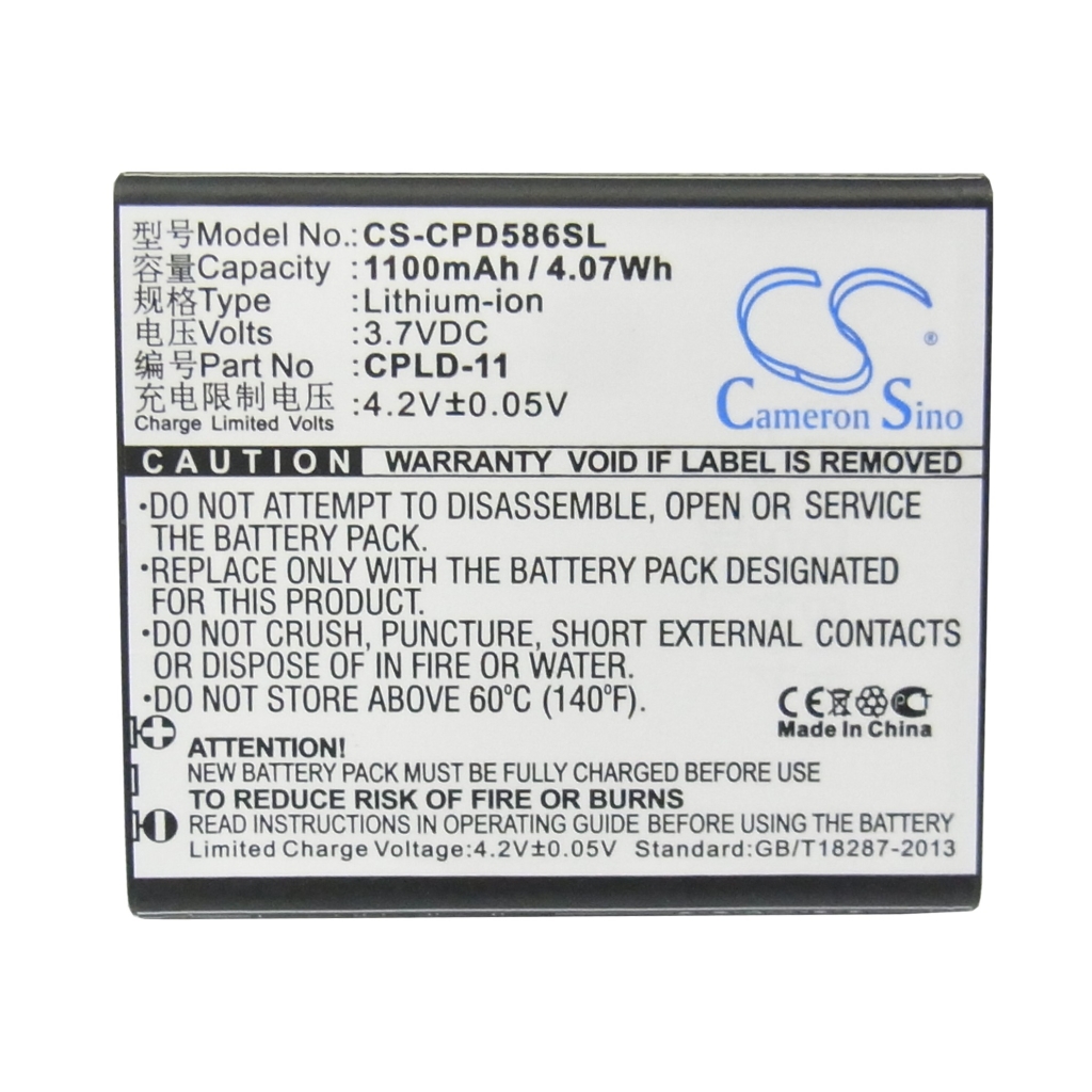 Mobiltelefonbatteri Coolpad 5910