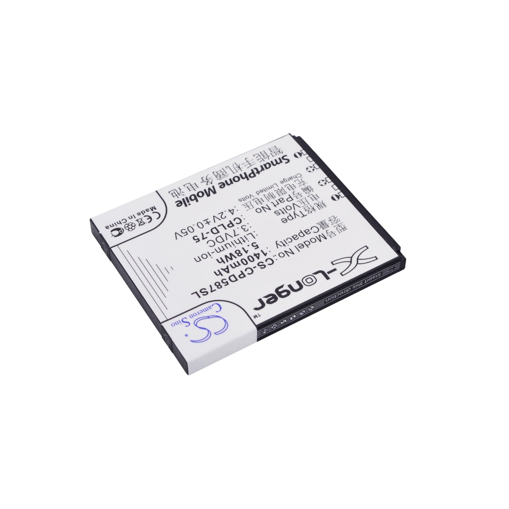 Batteri kompatibel med Coolpad CS-CPD587SL