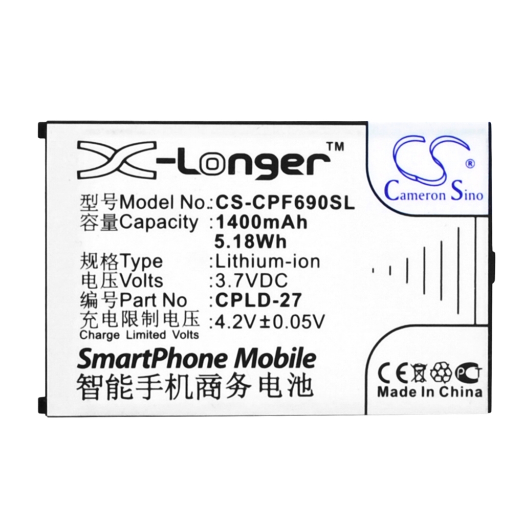 Mobile Phone Battery Coolpad F69