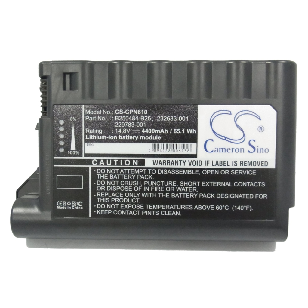 Batteri kompatibel med Compaq CS-CPN610