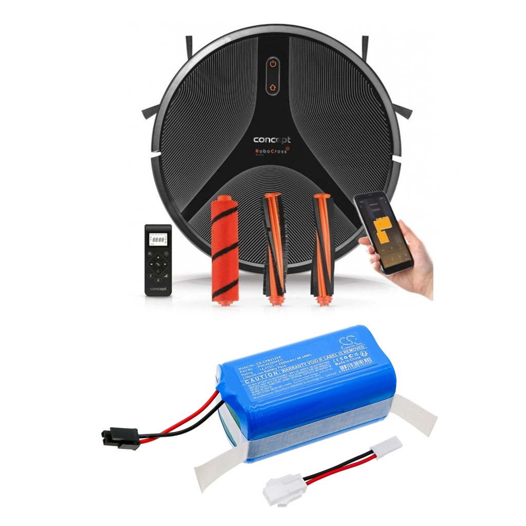 Støvsugerbatteri Concept CS-CPR212VX