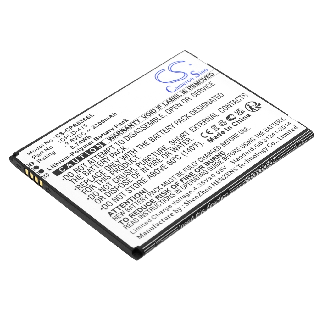 Mobiltelefonbatteri Coolpad CS-CPR636SL