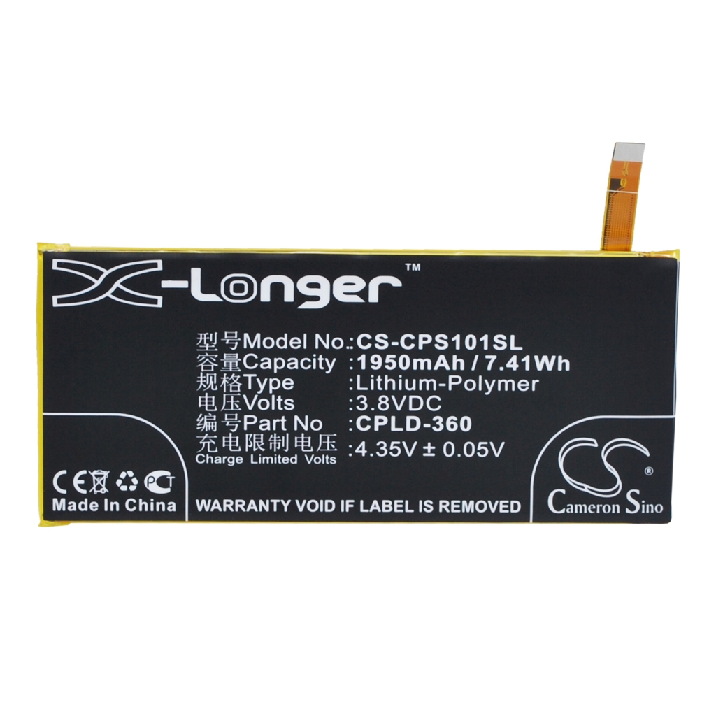 Batteri kompatibel med Coolpad CS-CPS101SL