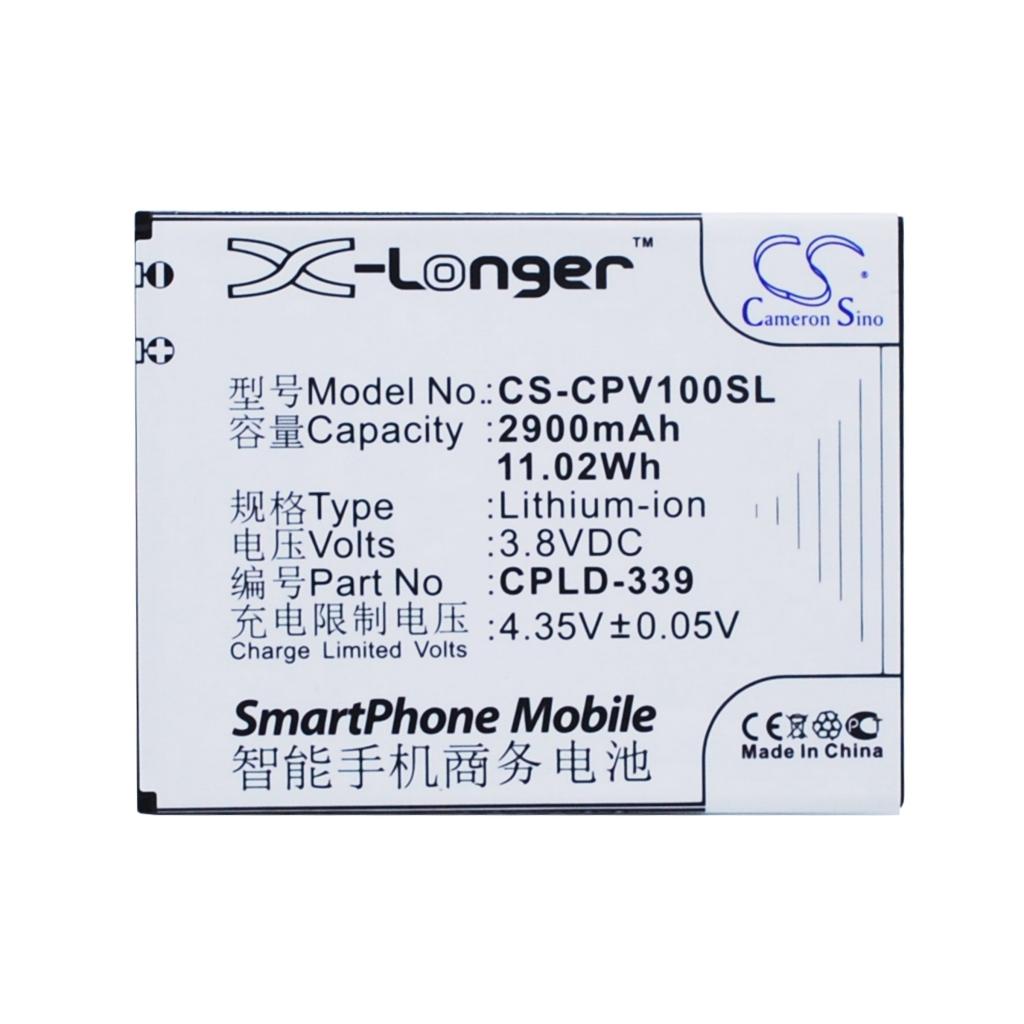 Mobiltelefonbatteri Coolpad CS-CPV100SL