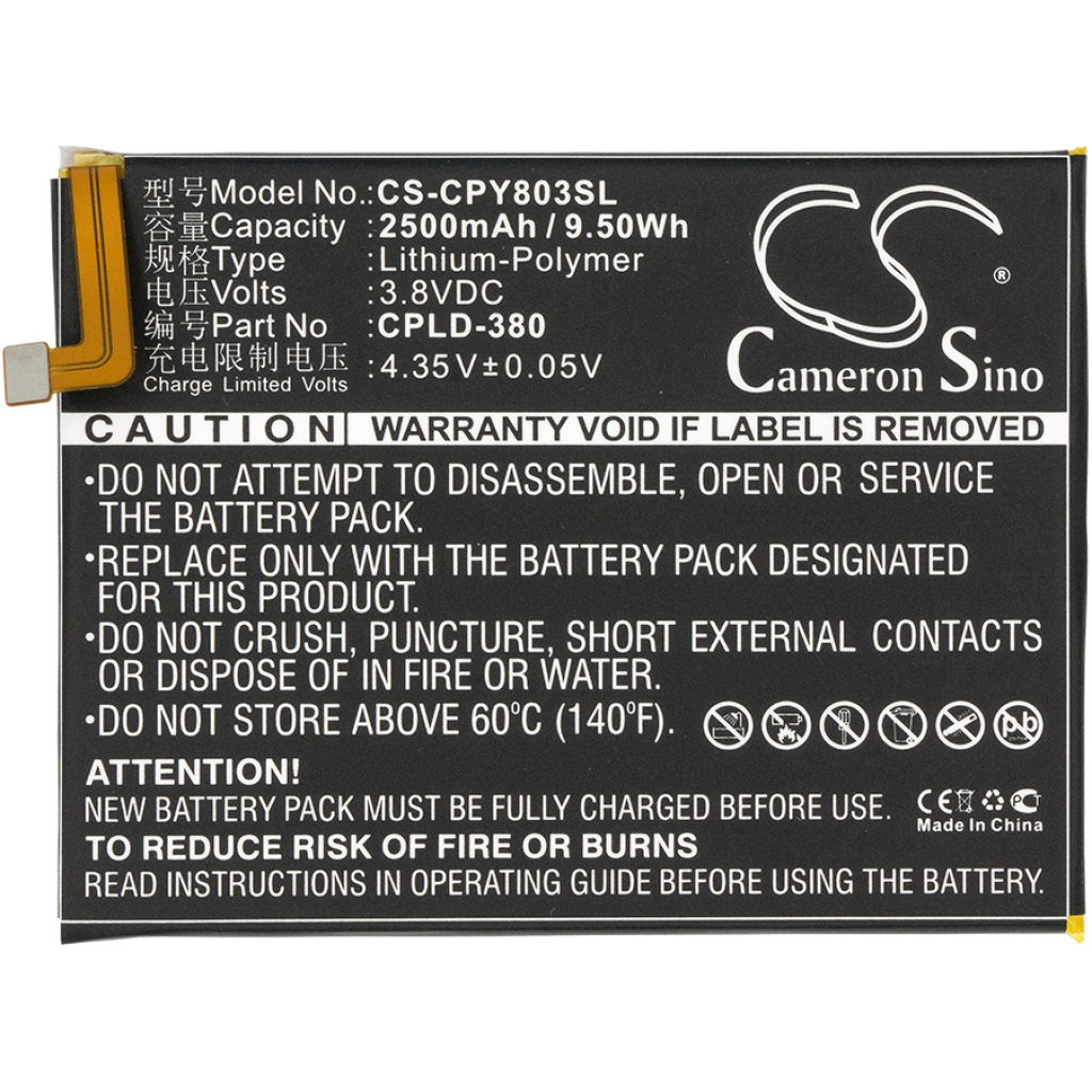 Mobiltelefonbatteri Coolpad CS-CPY803SL