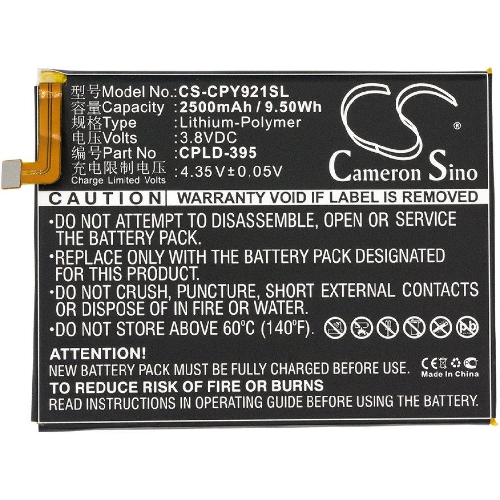 Mobiltelefonbatteri Coolpad CS-CPY921SL