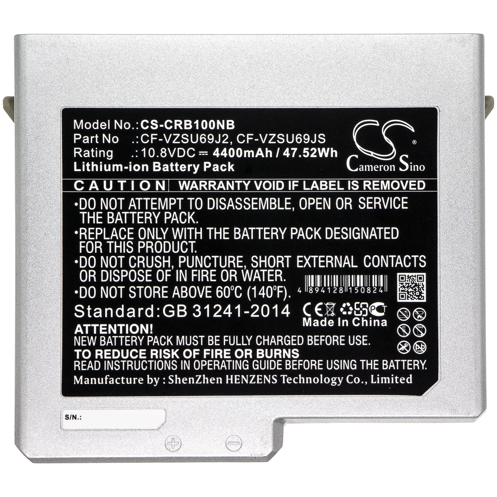 Notebookbatteri Panasonic CS-CRB100NB