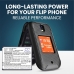 Batterier kompatibel med Consumer Cellular Iris Flip CS-CRF332SL