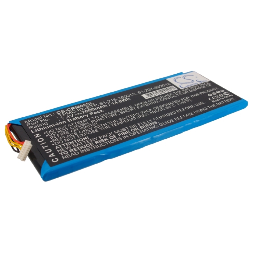 Fjernbetjeningsbatteri Crestron CS-CRM08SL