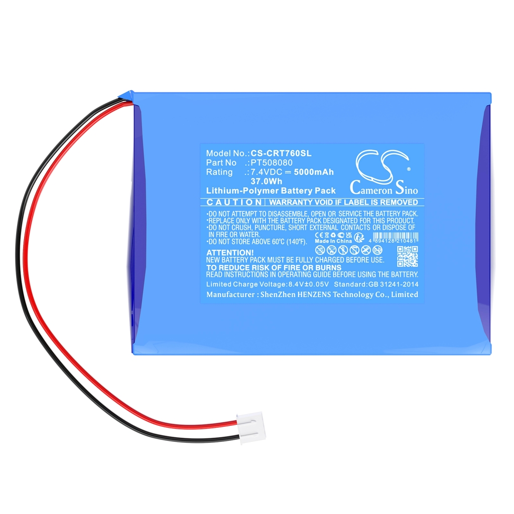 Hjemmesikkerhedskamera batteri Creator CS-CRT760SL