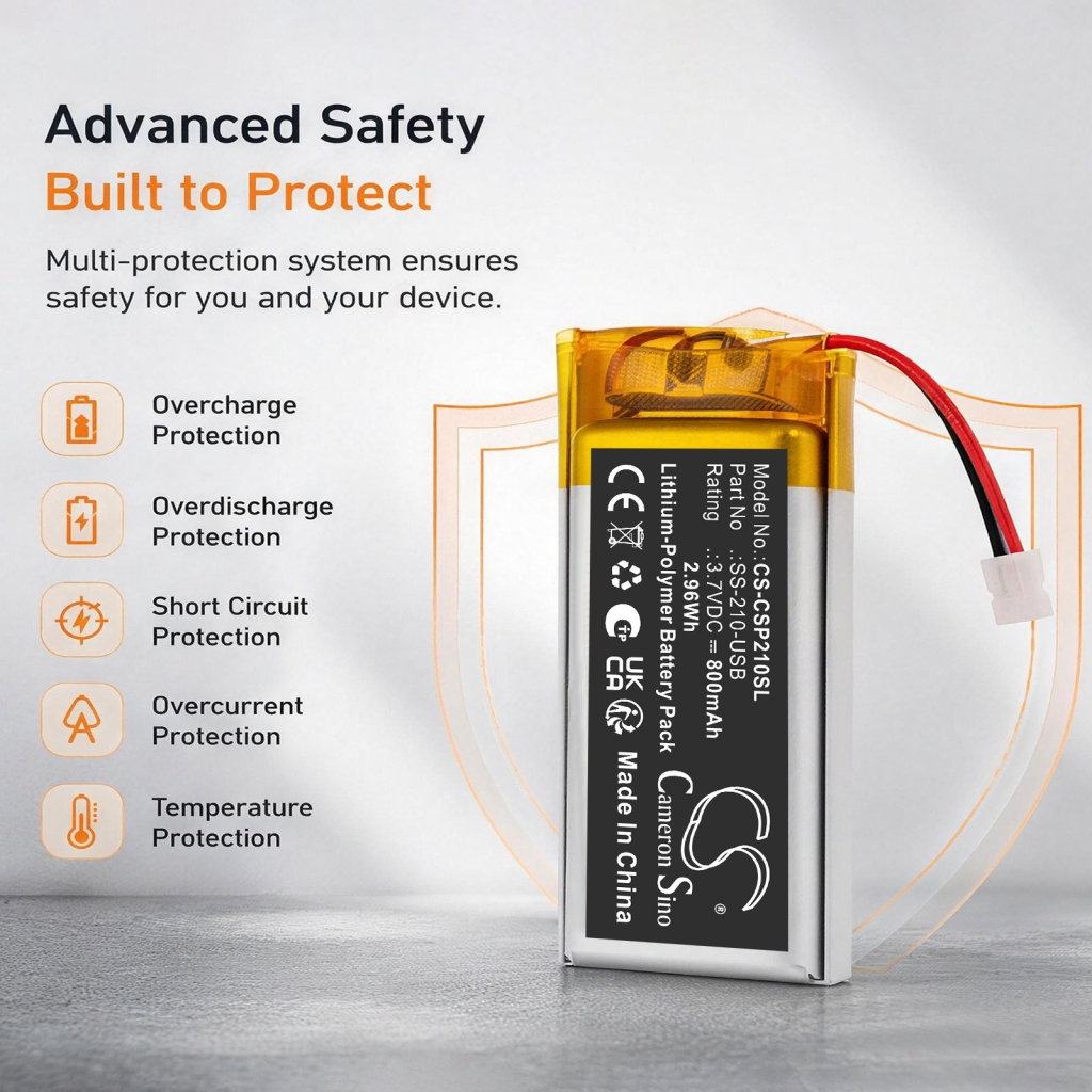 Batteri kompatibel med Cygolite CS-CSP210SL