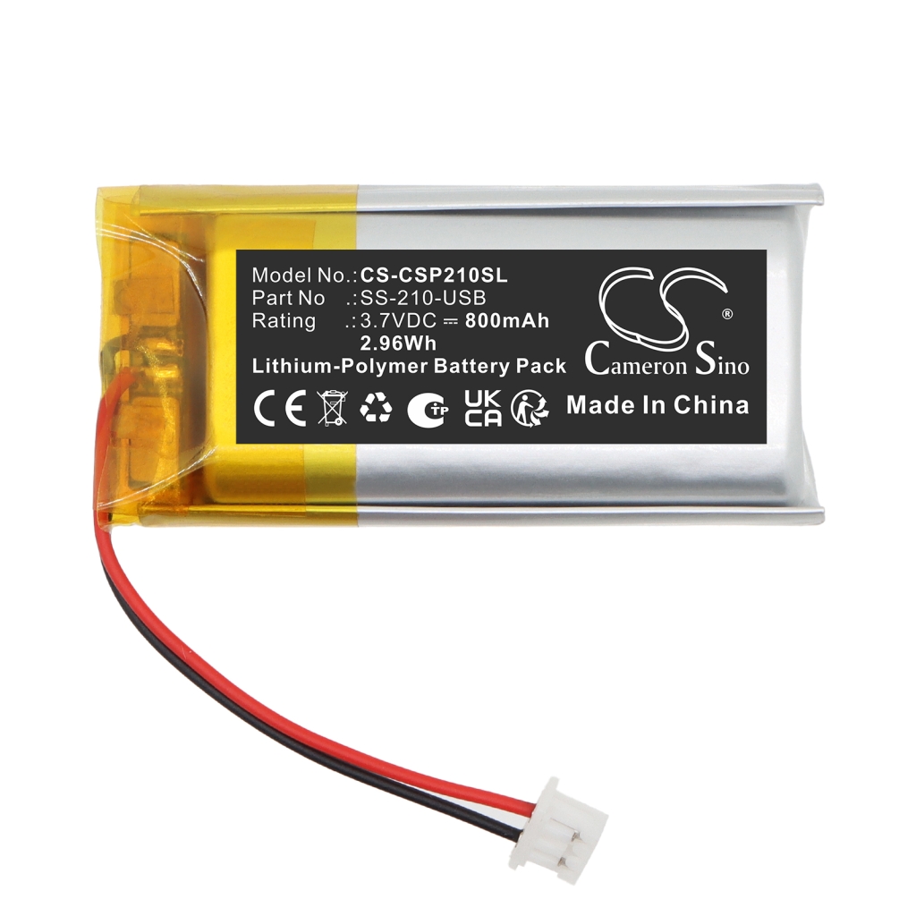 Batteri kompatibel med Cygolite CS-CSP210SL