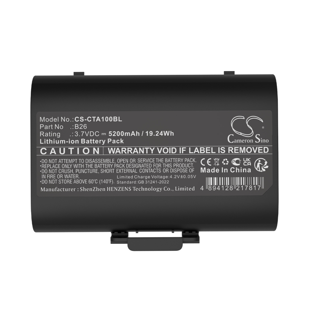 Batteries Payment Terminal Battery CS-CTA100BL