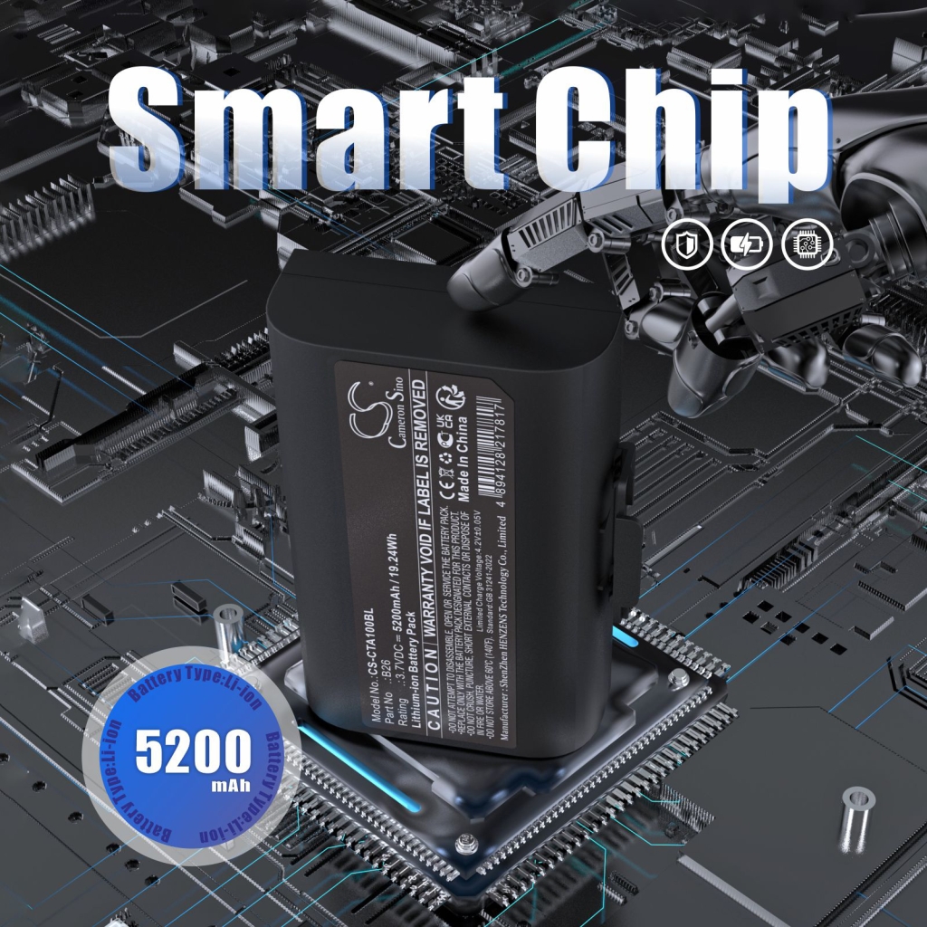 Batteries Payment Terminal Battery CS-CTA100BL