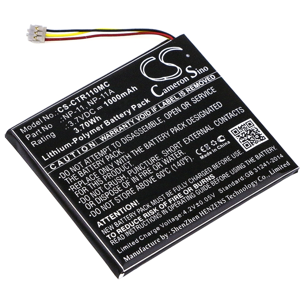 Kamerabatteri Casio CS-CTR110MC
