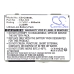 Battery Replaces V30145-K1310-X321