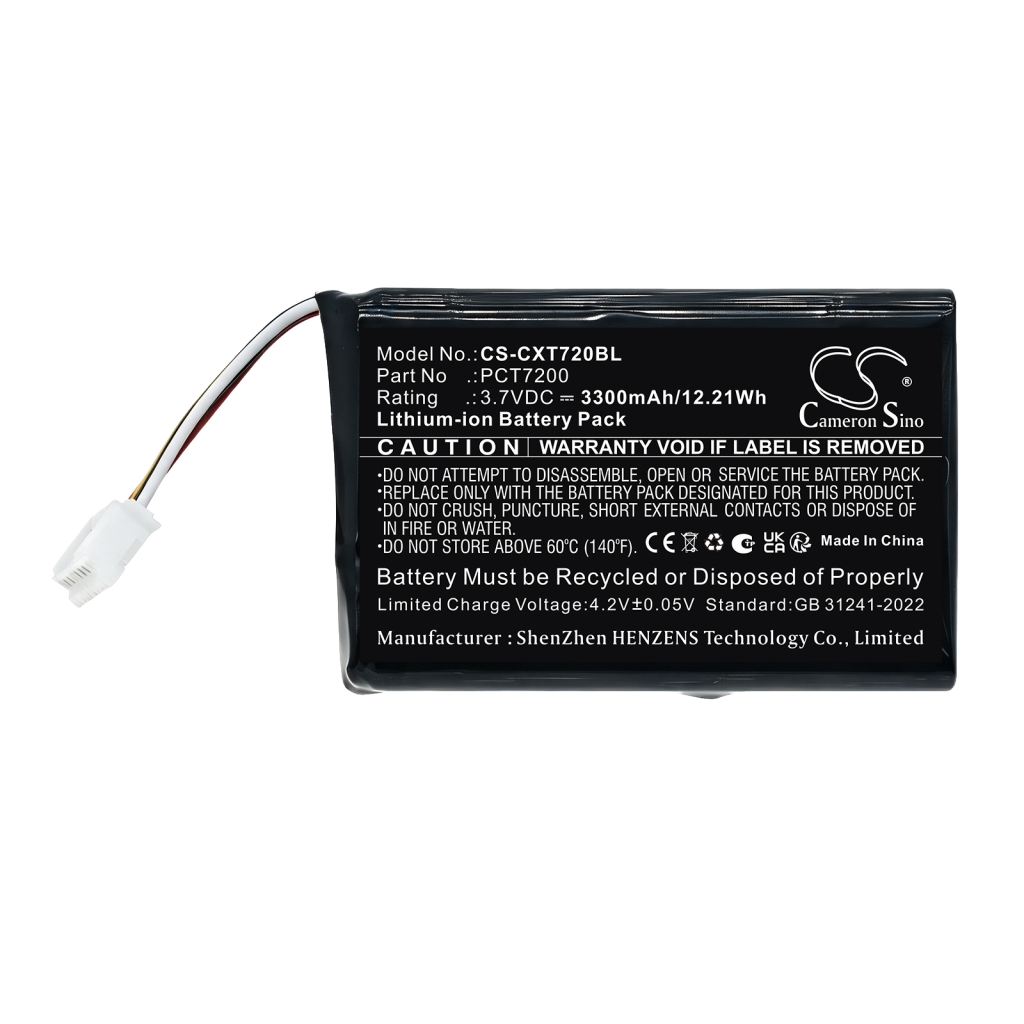 Batterier kompatibel med C-One Coppernic C-One² CS-CXT720BL