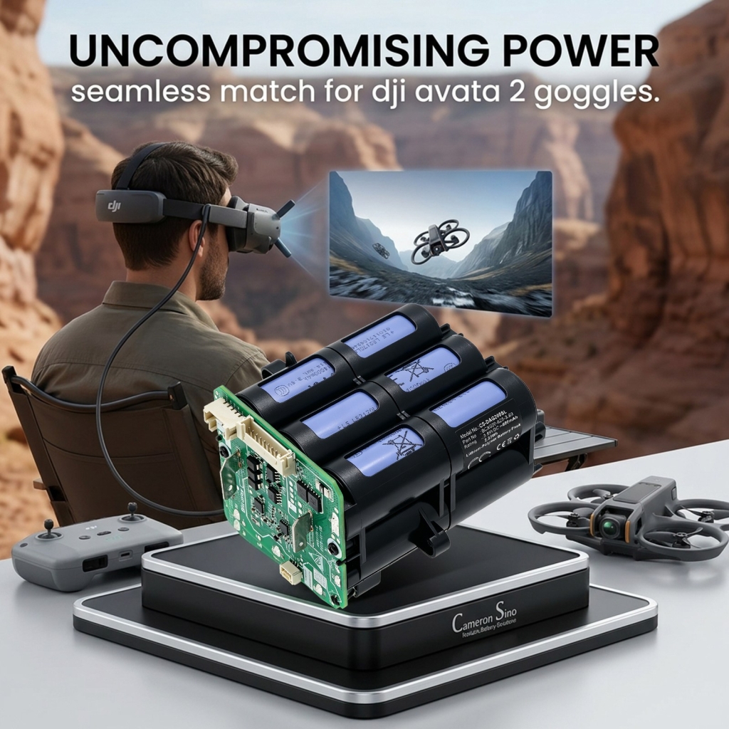 Batterier kompatibel med DJI AVATA 2 Goggles CS-DAG200SL