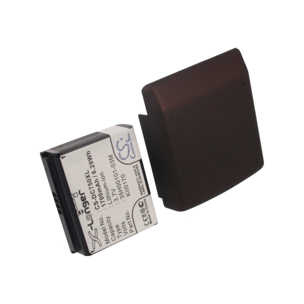 Batteri kompatibel med Vodafone HTC T-Mobile DOPOD CS-DC750XL