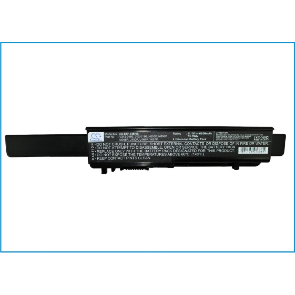 Notebookbatteri DELL CS-DE1745HB