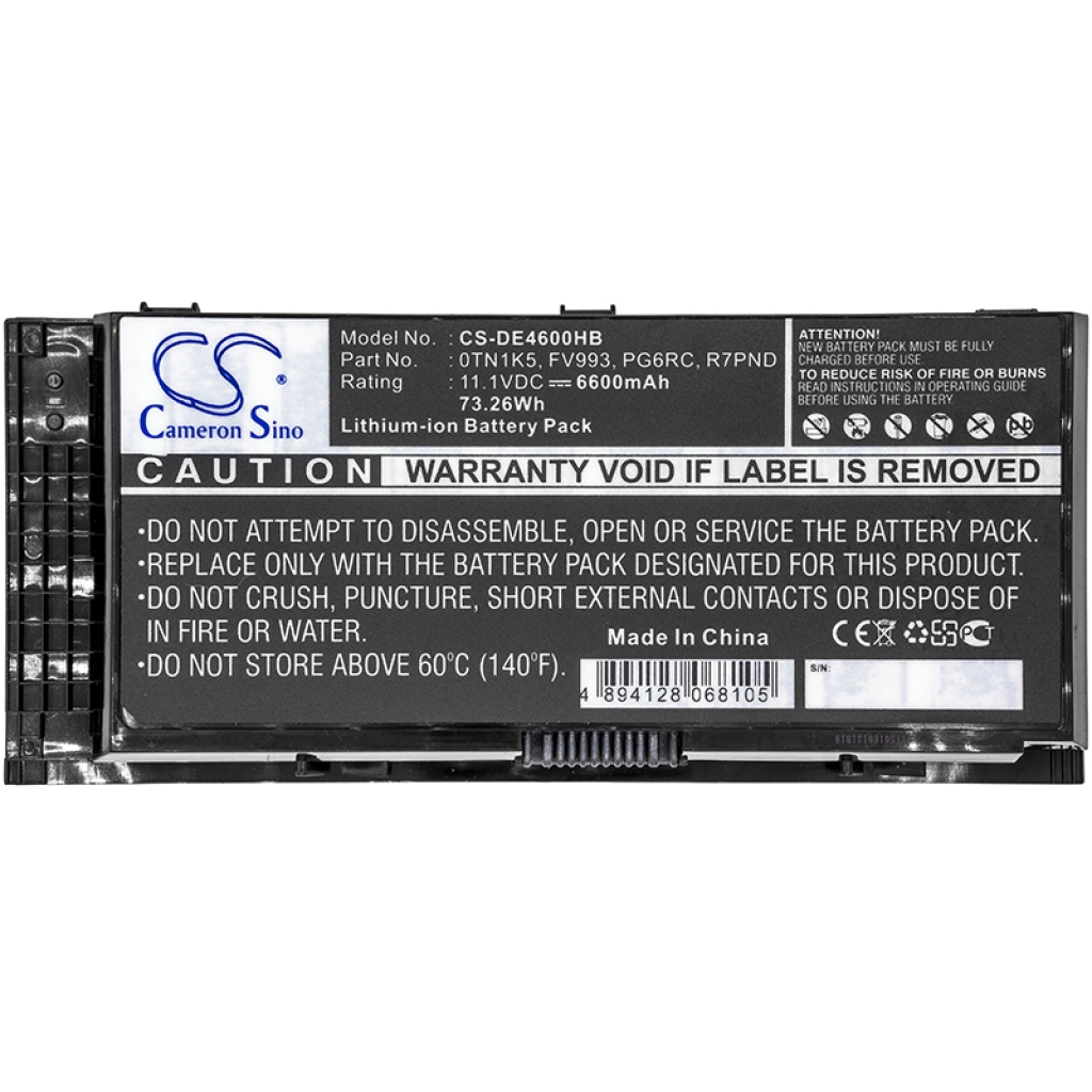 Batterier Erstatter R8R6F